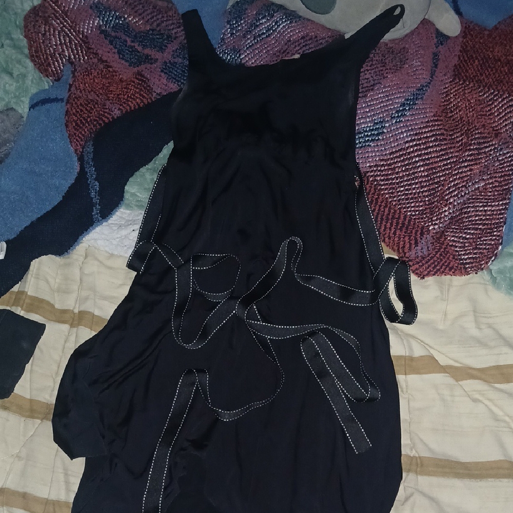 Forever 21 Black One Shoulder Dress